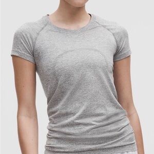 lululemon athletica Women’s Short-Sleeve Tee in Light Gray